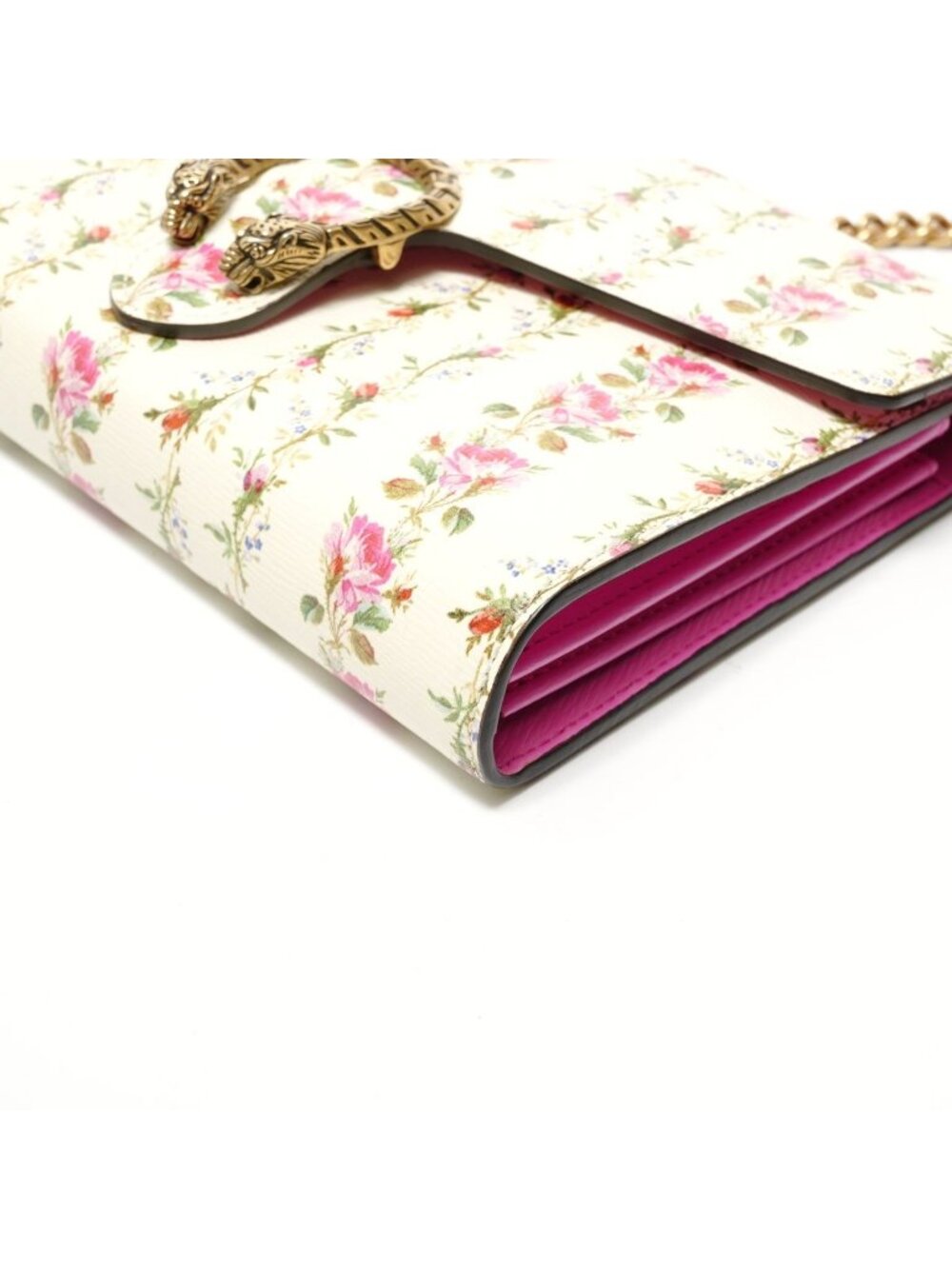 Gucci Shoulder Bag Dionysus Chain Flower Leather - Picture 6 of 10